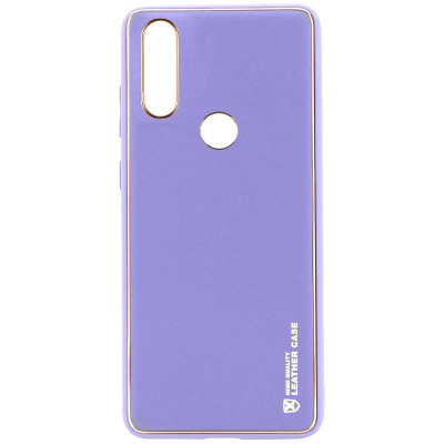 Шкіряний чохол Xshield для Xiaomi Redmi Note 7 / Note 7 Pro / Note 7s Бузковий / Dasheen