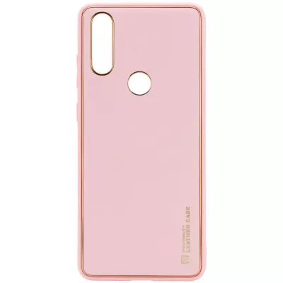 Шкіряний чохол Xshield для Xiaomi Redmi Note 7 / Note 7 Pro / Note 7s Рожевий / Pink