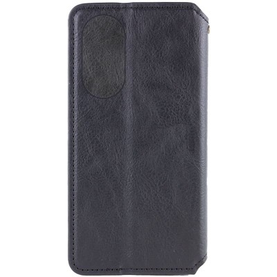 Шкіряний чохол книжка GETMAN Cubic (PU) для Oppo A98 Чорний