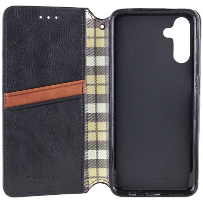 Шкіряний чохол книжка GETMAN Cubic (PU) для Samsung Galaxy M54 5G Чорний