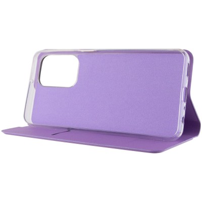Шкіряний чохол книжка GETMAN Elegant (PU) для Motorola Edge 40 Бузковий