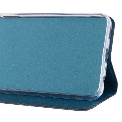 Шкіряний чохол книжка GETMAN Elegant (PU) для Motorola Edge 40 Синій