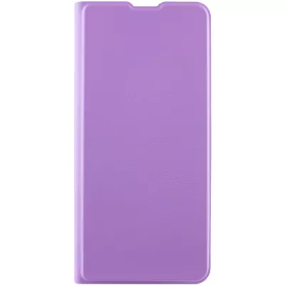 Шкіряний чохол книжка GETMAN Elegant (PU) для Motorola Moto G32 Бузковий