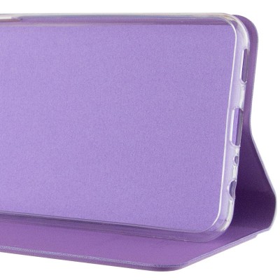 Шкіряний чохол книжка GETMAN Elegant (PU) для Oppo A58 4G Бузковий