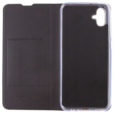 Шкіряний чохол книжка GETMAN Elegant (PU) для Samsung Galaxy A04e Чорний