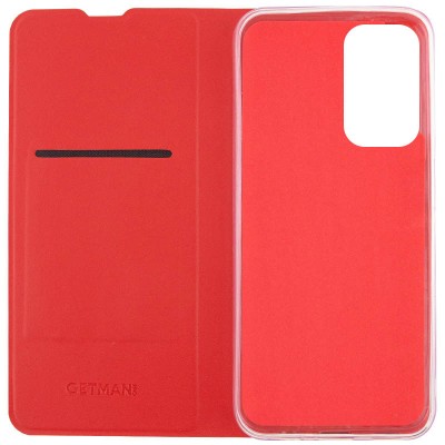 Шкіряний чохол книжка GETMAN Elegant (PU) для Samsung Galaxy A54 5G Червоний Шкіряний чохол книжка GETMAN Elegant (PU) для Samsung Galaxy A54 5G Червоний
