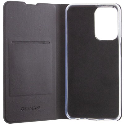 Шкіряний чохол книжка GETMAN Elegant (PU) для TECNO Camon 19 Чорний