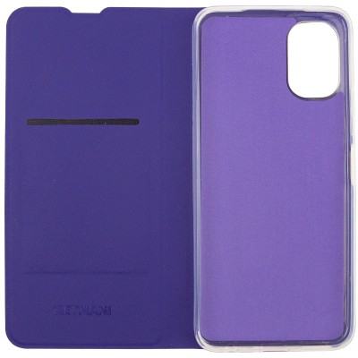 Шкіряний чохол книжка GETMAN Elegant (PU) для TECNO Spark 9 Pro (KH7n) Фіолетовий