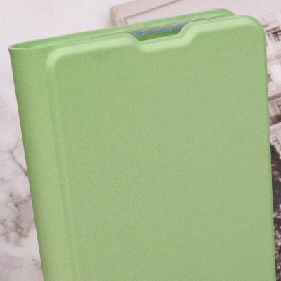 Шкіряний чохол книжка GETMAN Elegant (PU) для Xiaomi Redmi 12C М'ятний