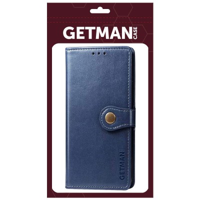 Шкіряний чохол книжка GETMAN Gallant (PU) для TECNO Pop 5 LTE Синій