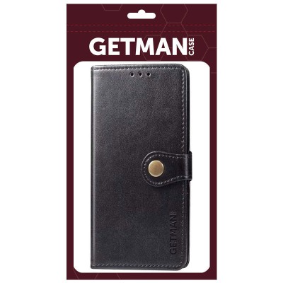 Шкіряний чохол книжка GETMAN Gallant (PU) для TECNO Pop 5 LTE Чорний