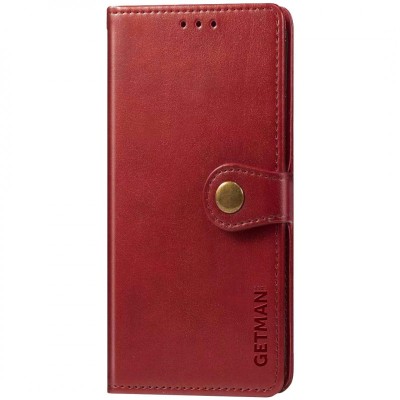 Шкіряний чохол книжка GETMAN Gallant (PU) для Xiaomi 13T / 13T Pro Червоний