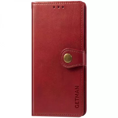 Шкіряний чохол книжка GETMAN Gallant (PU) для Xiaomi 13T / 13T Pro Червоний