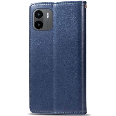 Шкіряний чохол книжка GETMAN Gallant (PU) для Xiaomi Redmi A1 / A2 Синій