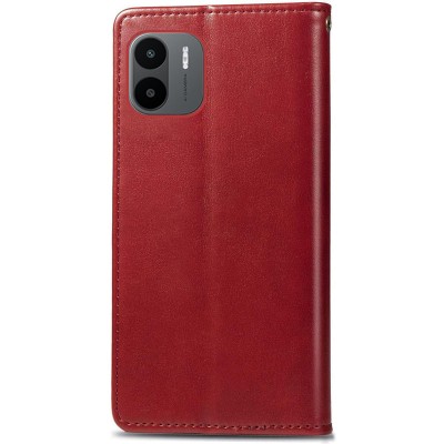 Шкіряний чохол книжка GETMAN Gallant (PU) для Xiaomi Redmi A1 / A2 Червоний