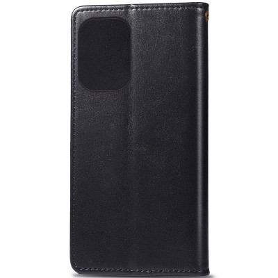 Шкіряний чохол книжка GETMAN Gallant (PU) для ZTE Blade A72 Чорний