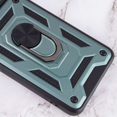 Ударостійкий чохол Camshield Serge Ring для Samsung Galaxy A03 Зелений