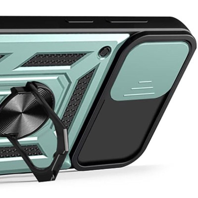 Ударостійкий чохол Camshield Serge Ring для Samsung Galaxy A03 Зелений