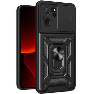 Ударостійкий чохол Camshield Serge Ring для Xiaomi 13T / 13T Pro Чорний