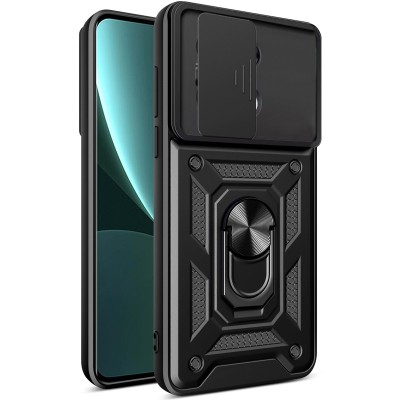 Ударостійкий чохол Camshield Serge Ring для Xiaomi Redmi Note 13 4G Чорний