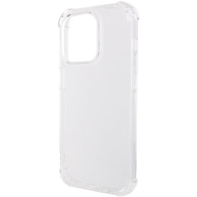 TPU чохол GETMAN Ease logo посилені кути для Apple iPhone 16 Pro Max (6.9") Безбарвний (прозорий)