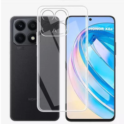 TPU чохол Epic Transparent 1,5mm Full Camera для Huawei Honor X8a Безбарвний (прозорий)