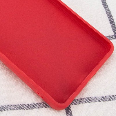 Силіконовий чохол Candy Full Camera для Huawei Honor X7a Червоний / Camellia