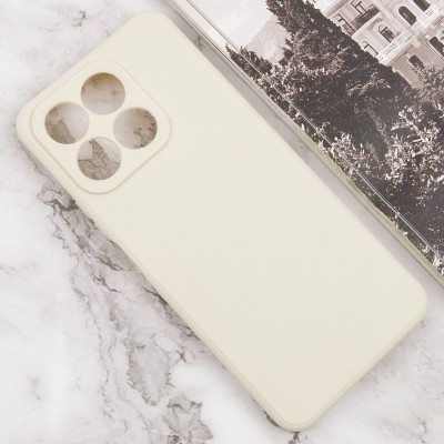 Силіконовий чохол Candy Full Camera для Huawei Honor X8a Бежевий / Antigue White