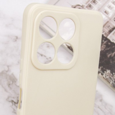 Силіконовий чохол Candy Full Camera для Huawei Honor X8a Бежевий / Antigue White
