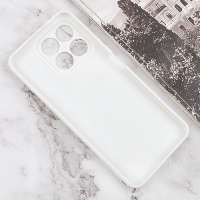 Силіконовий чохол Candy Full Camera для Huawei Honor X8a Білий / White
