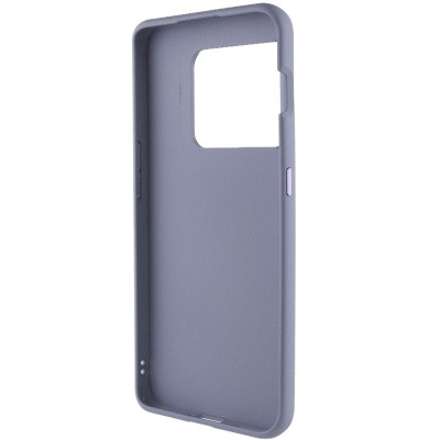 TPU чохол Bonbon Metal Style with MagSafe для OnePlus 10 Pro Сірий / Lavender