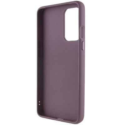 TPU чохол Bonbon Metal Style with MagSafe для OnePlus 9 Бордовий / Plum
