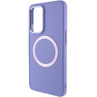 TPU чохол Bonbon Metal Style with MagSafe для OnePlus 9 Бузковий / Dasheen