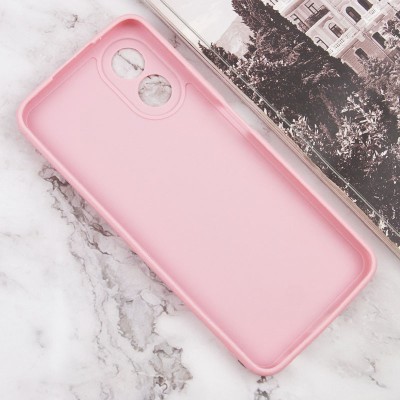 Силіконовий чохол Candy Full Camera для Oppo A38 / A18 Рожевий / Pink Sand