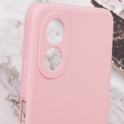 Силіконовий чохол Candy Full Camera для Oppo A38 / A18 Рожевий / Pink Sand