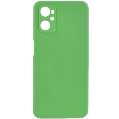 Силіконовий чохол Candy Full Camera для Oppo A96 Зелений / Green