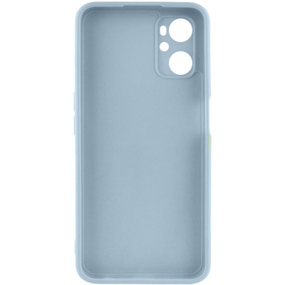 Силіконовий чохол Candy Full Camera для Oppo A96 Сірий / Smoky Gray Силіконовий чохол Candy Full Camera для Oppo A96 Сірий / Smoky Gray