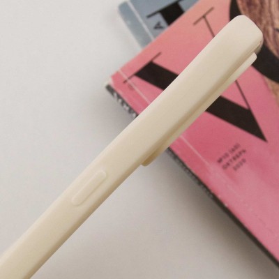 Силіконовий чохол Candy Full Camera для Oppo Reno 8 T 4G Бежевий / Antigue White
