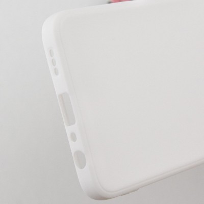 Силіконовий чохол Candy Full Camera для Oppo Reno 8 T 4G Білий / White