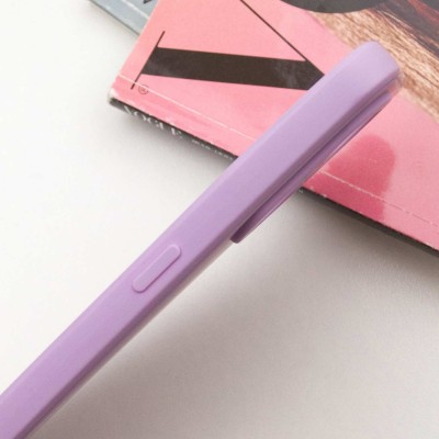 Силіконовий чохол Candy Full Camera для Oppo Reno 8 T 4G Бузковий / Dasheen
