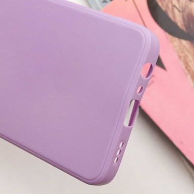 Силіконовий чохол Candy Full Camera для Oppo Reno 8 T 4G Бузковий / Dasheen