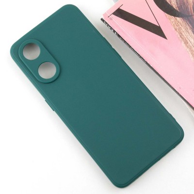 Силіконовий чохол Candy Full Camera для Oppo Reno 8 T 4G Зелений / Green