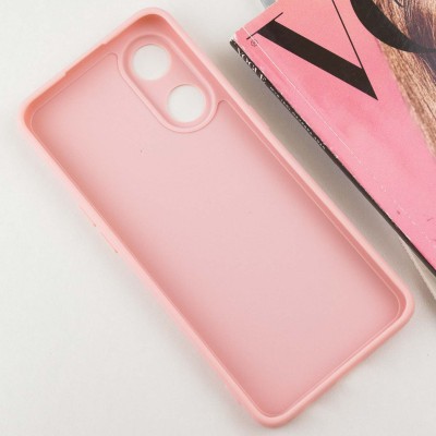 Силіконовий чохол Candy Full Camera для Oppo Reno 8 T 4G Рожевий / Pink Sand
