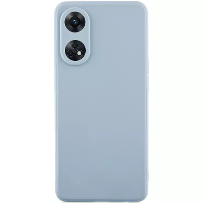 Силіконовий чохол Candy Full Camera для Oppo Reno 8 T 4G Сірий / Smoky Gray