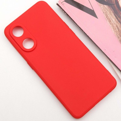 Силіконовий чохол Candy Full Camera для Oppo Reno 8 T 4G Червоний / Red