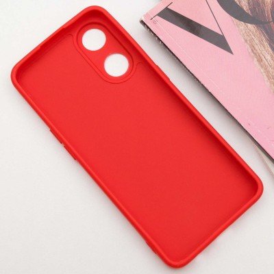 Силіконовий чохол Candy Full Camera для Oppo Reno 8 T 4G Червоний / Red