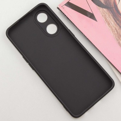 Силіконовий чохол Candy Full Camera для Oppo Reno 8 T 4G Чорний / Black