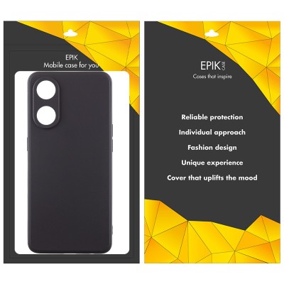Силіконовий чохол Candy Full Camera для Oppo Reno 8 T 4G Чорний / Black