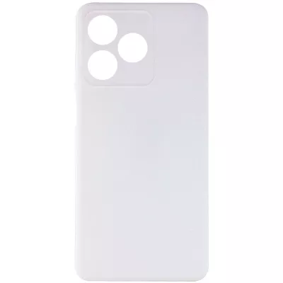 Силіконовий чохол Candy Full Camera для Realme C53 Білий / White