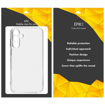 TPU чохол Epic Transparent 1,5mm Full Camera для Samsung Galaxy A15 4G/5G / M15 5G Безбарвний (прозорий)